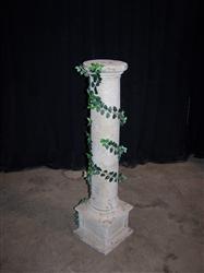 Pedestal Gray Stone 47''