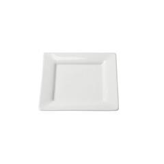 White Square Dessert Plate