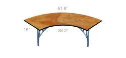 Bar Shelf Table 60''