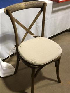Chair X-Back w/cushion