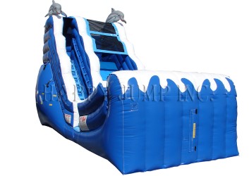16' Ocean Theme Water Slide